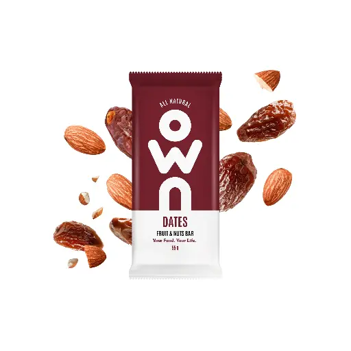 OWN بار التمور والمكسرات 55جم